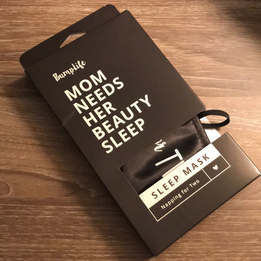 NIB “Napping for Two” sleep mask